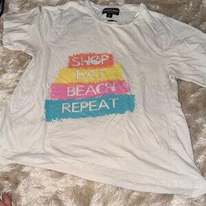 Newport News White Top with Black Label